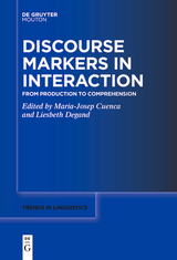 Discourse Markers in Interaction - 