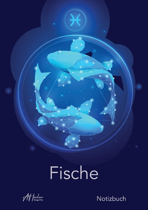 Sternzeichen Fische Notizbuch | Designed by Alfred Herler -  Herler Books™