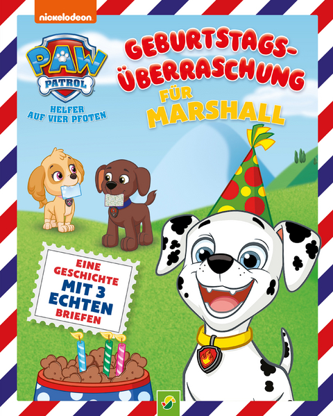 PAW Patrol Briefe-Geschichtenbuch: Geburtstagsüberraschung für Marshall - Oliver Bieber