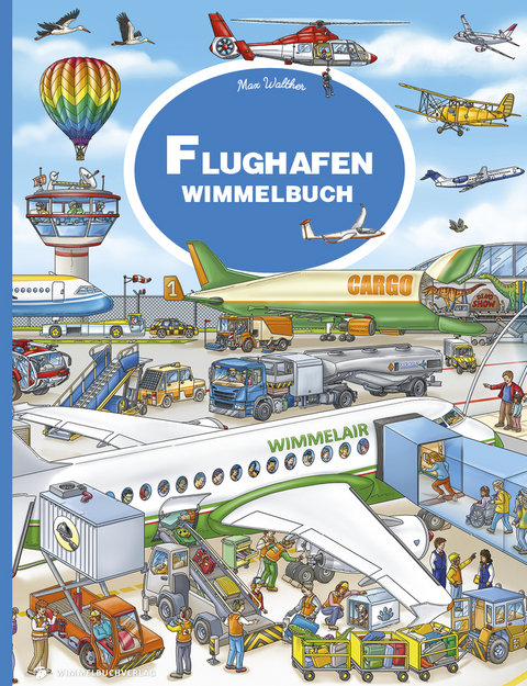 Flughafen Wimmelbuch