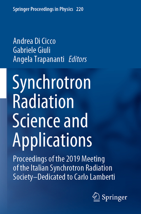 Synchrotron Radiation Science and Applications - 