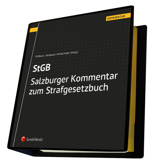 Salzburger Kommentar zum Strafgesetzbuch - Ulrike Althuber, Alois Birklbauer, Martin Daxecker, Maria Eder-Rieder, Margarethe Flora, Marianne Hilf, Hubert Hinterhofer, Friedrich Hintersteininger, Gudrun Hochmayr, Thomas Hufnagl, Robert Kert, Peter Komenda, Dörthe Korn, Heimo Lambauer, Caroline List, Patrick Madl, Rupert Manhart, Elisabeth Mayer, Florian Messner, Reinhard Moos, Verena Murschetz, Rainer J. Nimmervoll, Maria-Luise Nittel, Babek Peter Oshidari, Herbert Pfeifer, Eckhart Rainer, Günther Ramsauer, Christian Rosbaud, Julia Sagmeister, Farsam Salimi, Schallmoser Nina Marlene, Kurt Schmoller, Klaus Schwaighofer, Robert Seiler, Einhard Steininger, Clemens Thiele, Alexander Tipold, Peter Tischler, Lara Unger, Petra Velten, Eva Wach, Harald Winkler, Wolfgang Zagler, Fritz Zeder, Ingeborg Zerbes