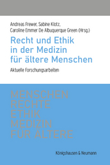 Menschenrechte und Ethik in der Medizin für Ältere - 