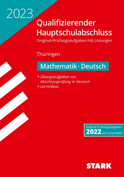 STARK Qualifizierender Hauptschulabschluss 2023 - Mathematik, Deutsch - Thüringen