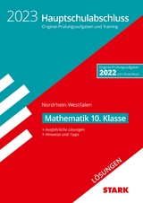 STARK Lösungen zu Original-Prüfungen und Training - Hauptschulabschluss 2023 - Mathematik - NRW - 