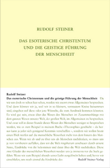 Das esoterische Christentum und die geistige Führung der Menschheit - Rudolf Steiner