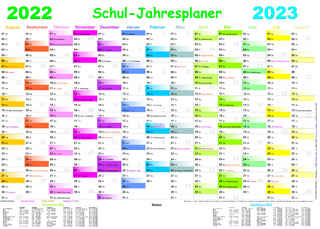 Schul-Jahresplaner 2022/2023 - E&  Z-Verlag GmbH; Helga Momm