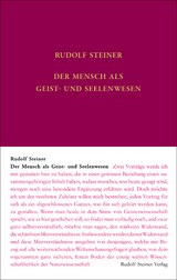 Der Mensch als Geist- und Seelenwesen - Rudolf Steiner