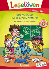 Leselöwen 1. Klasse - Ein Kobold im Klassenzimmer (Großbuchstabenausgabe) - Katja Richert