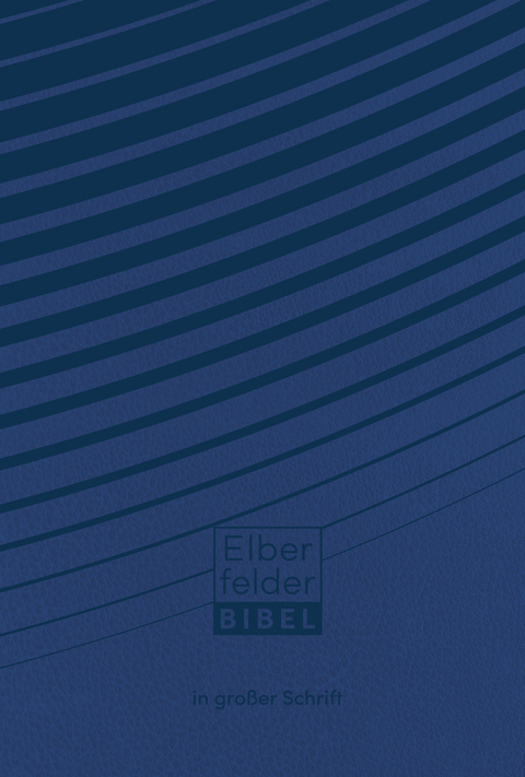 Elberfelder Bibel in großer Schrift, Kunstleder