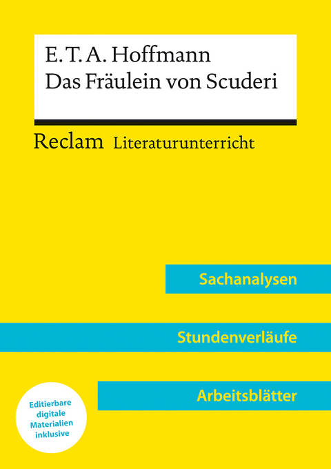 E.T.A. Hoffmann: Das Fräulein von Scuderi (Lehrerband) | Mit Downloadpaket (Unterrichtsmaterialien) - Yomb May