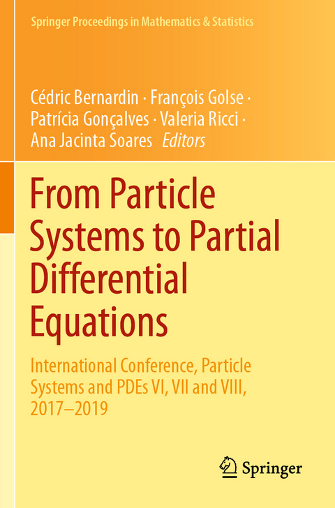 From Particle Systems to Partial Differential Equations - 