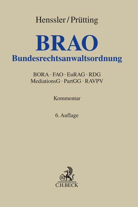 Bundesrechtsanwaltsordnung - 