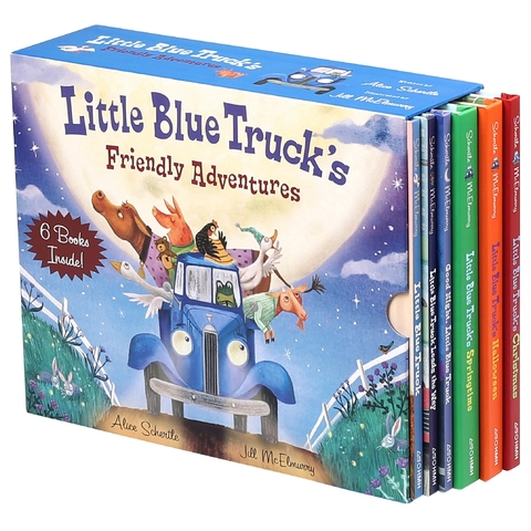 Little Blue Truck 6bk Box Set Costco - Alice Schertle