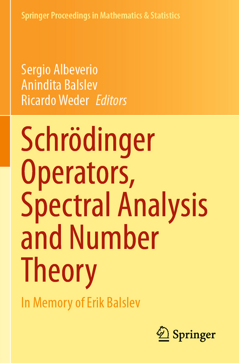 Schrödinger Operators, Spectral Analysis and Number Theory - 