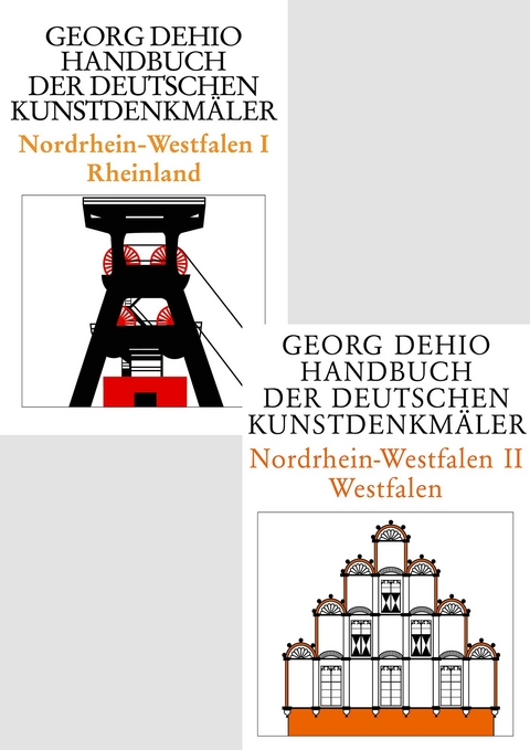 Georg Dehio: Dehio - Handbuch der deutschen Kunstdenkmäler / [Set Dehio - Handbuch der deutschen Kunstdenkmäler / Nordrhein-Westfalen I+II] - 