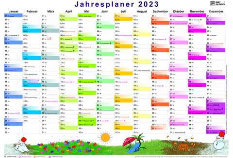 Jahresplaner 2023