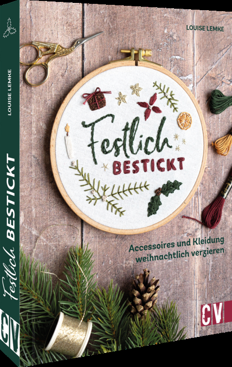 Festlich bestickt - Louise Lemke