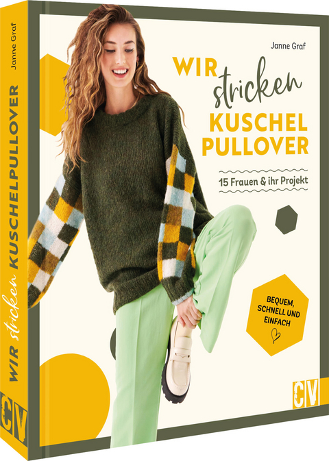 Wir stricken Kuschel-Pullover - Janne Graf