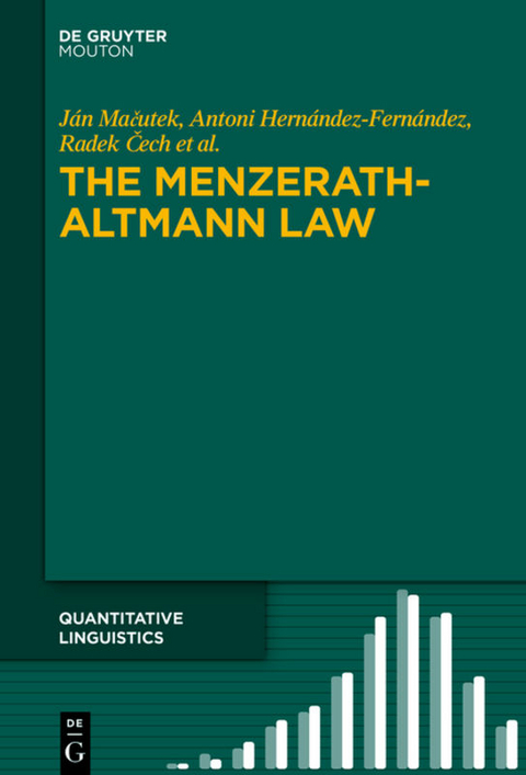 The Menzerath-Altmann Law - Ján Mačutek, Radek Čech, Andrij Rovenchak, Antoni Hernández-Fernández