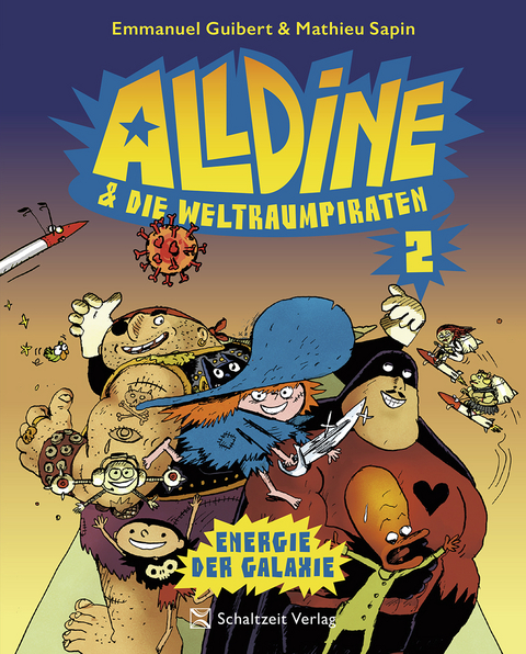 Alldine & die Weltraumpiraten - Mathieu Sapin, Emmanuel Guibert, Joann Sfar