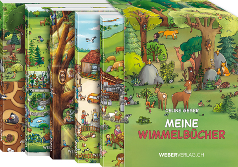 Meine Wimmelbücher - Celine Geser