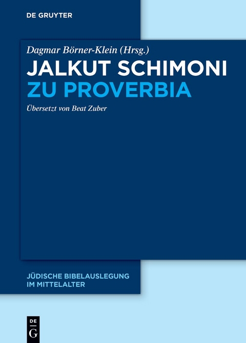 Jalkut Schimoni / Jalkut Schimoni zu Proverbia - 