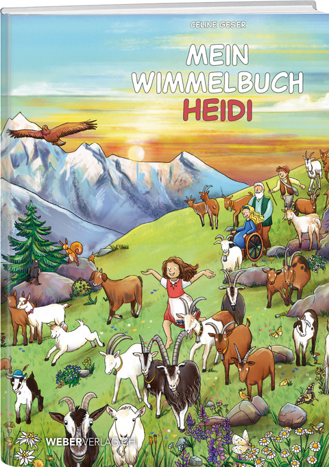 Mein Wimmelbuch Heidi - Celine Geser