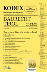 KODEX Baurecht Tirol 2022/23 - Gstir, Barbara; Doralt, Werner