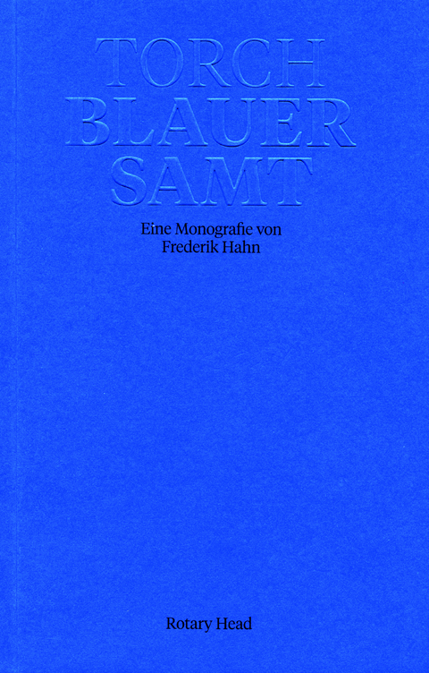 Blauer Samt - Frederik Hahn