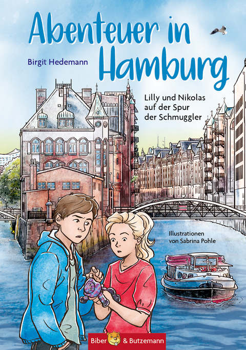 Abenteuer in Hamburg - Lilly und Nikolas auf der Spur der Schmuggler - Birgit Hedemann