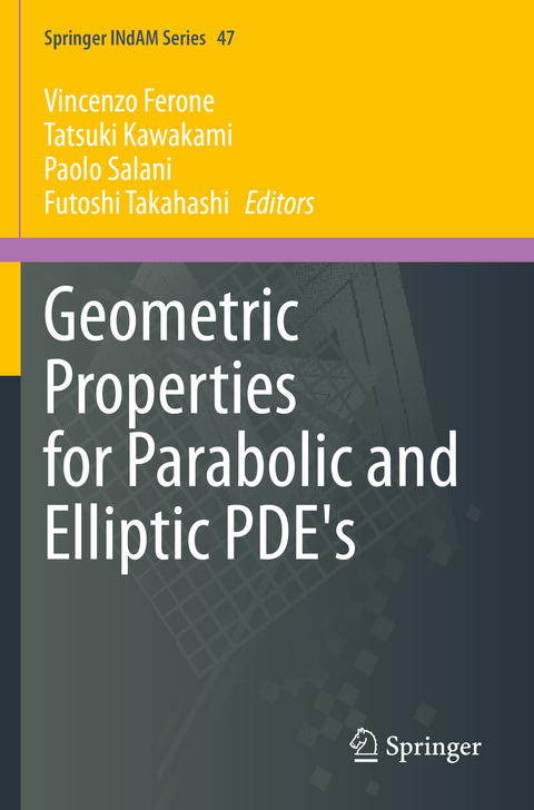 Geometric Properties for Parabolic and Elliptic PDE's - 