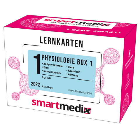 SmartMedix Lernkarten Physiologie Box 1 - Björn Jacobi