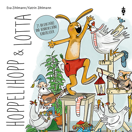 Hoppelihopp und Lotta (CD inkl. Download-Code) - Eva Zihlmann, Katrin Zihlmann