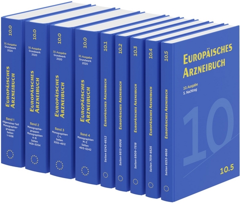 Europäisches Arzneibuch 10.0 - 10.5