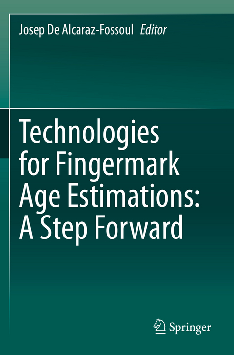 Technologies for Fingermark Age Estimations: A Step Forward - 