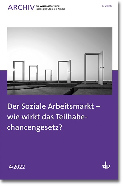 Der Soziale Arbeitsmarkt – wie wirkt das Teilhabechancengesetz? - 