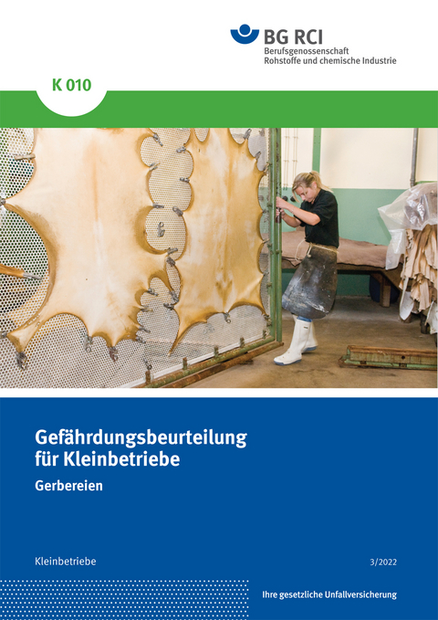 K 010 Gefährdungsbeurteilung für Kleinbetriebe