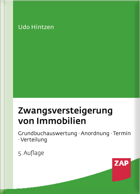 Zwangsversteigerung von Immobilien - Udo Hintzen