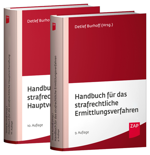 Paket Handbuch für das strafrechtliche Ermittlungsverfahren und Handbuch für die strafrechtliche Hauptverhandlung - 