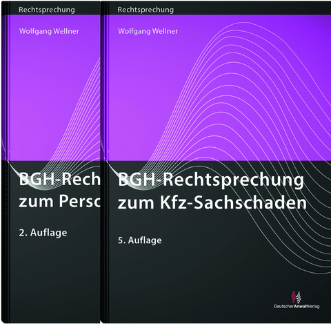 Paket "BGH-Rechtsprechung zum Personenschaden und zum Kfz-Sachschaden" - Wolfgang Wellner