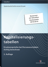 Kapitalisierungstabellen - Sebastian Quirmbach, Helmut Gräfenstein, Valeska Strunk