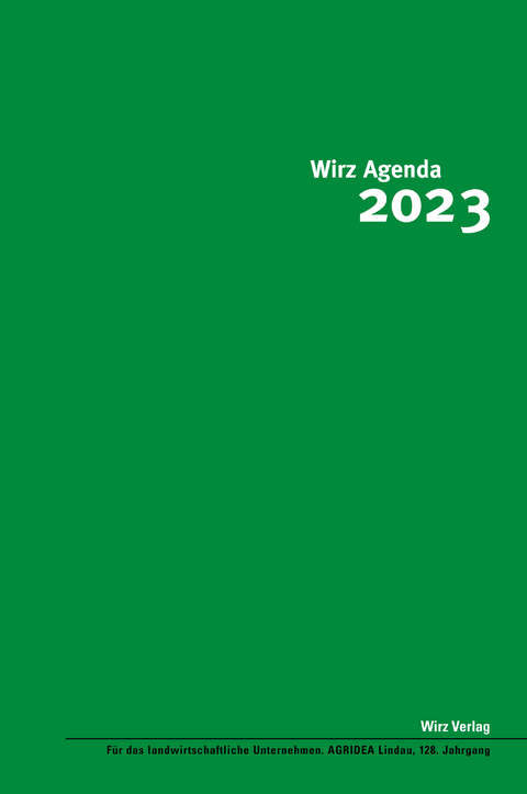 Wirz 2023 / Wirz Agenda 2023