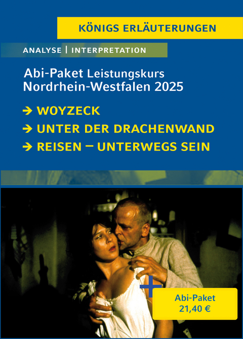 Abitur Nordrhein-Westfalen 2024/2025 Leistungskurs Deutsch - Paket - Georg Büchner, Arno Geiger, Thomas Möbius