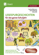 Lesespurgeschichten für das ganze Schuljahr 1/2 - Sandra Blomann, Julia Schlimok, Anke Zöh