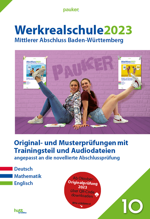 Abschluss 2023 - Werkrealschulprüfung Baden-Württemberg - Aufgabenband -  Bergmoser + Höller Verlag AG