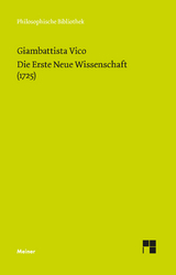 Die Erste Neue Wissenschaft (1725) - Giambattista Vico