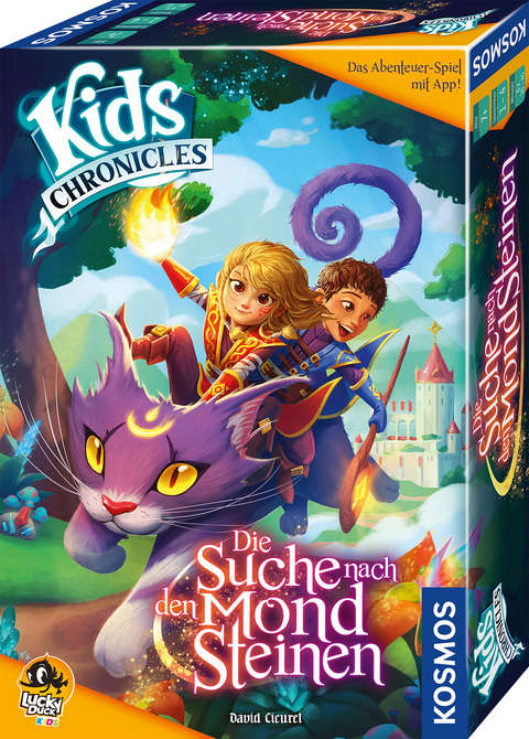 Kids Chronicles - Die Suche nach den Mondsteinen - David Cicurel, Benjamin Bouchard