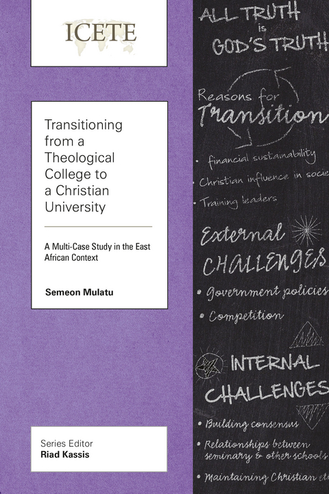 Transitioning from a Theological College to a Christian University -  Semeon Mulatu