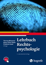 Lehrbuch Rechtspsychologie - Bliesener, Thomas; Dahle, Klaus-Peter; Lösel, Friedrich